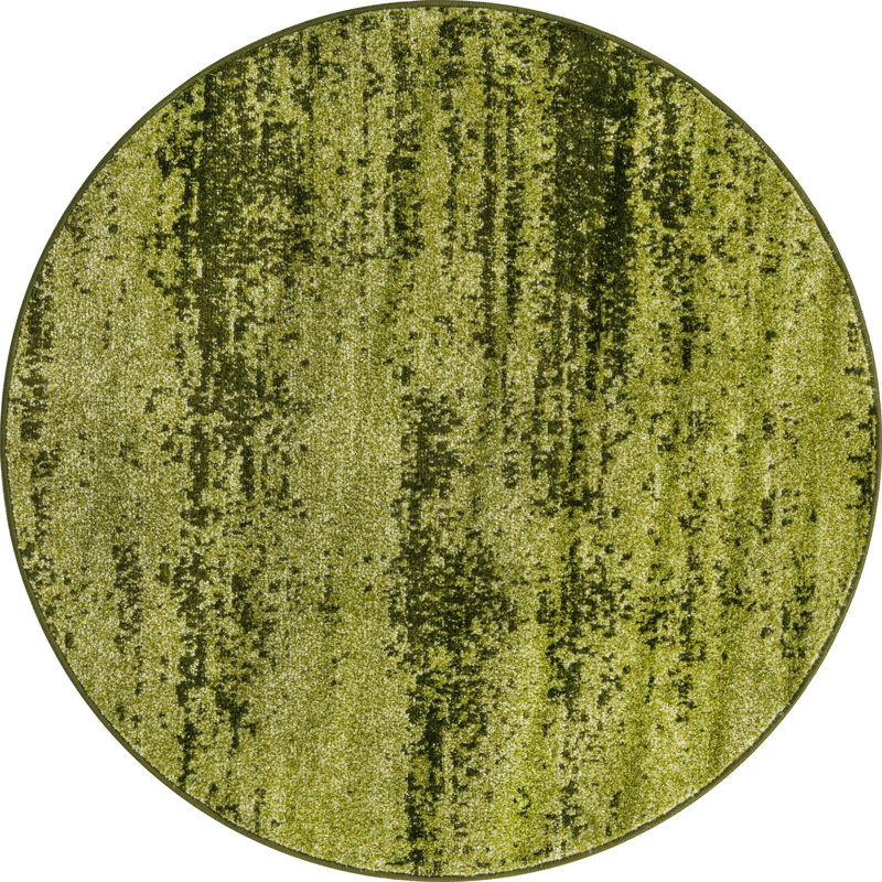 Desdemona Ombre Indoor Rug, Round 4'