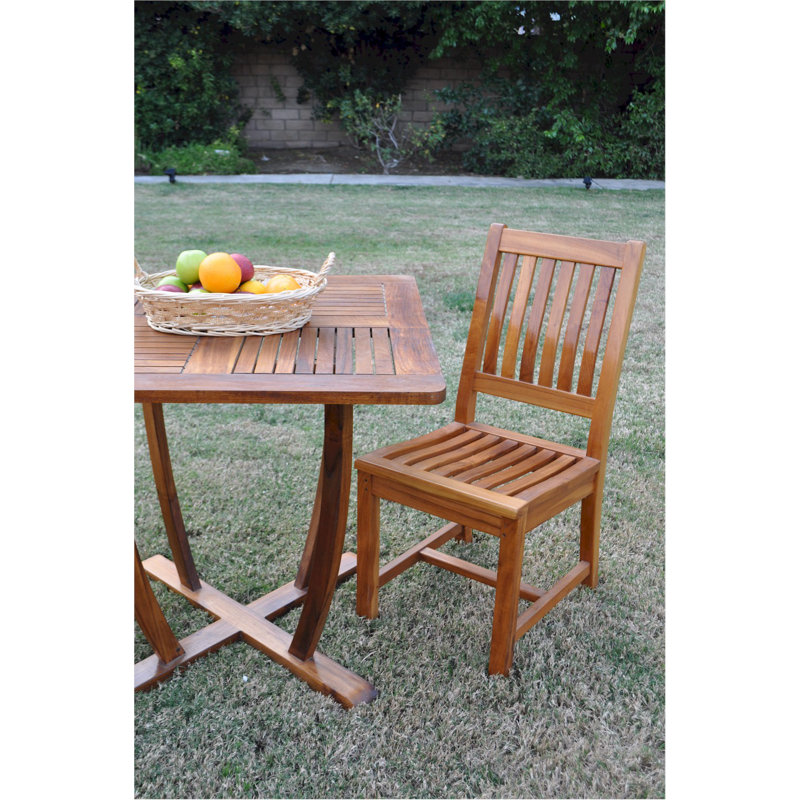 Bristol Outdoor 3 - Piece Teak Bistro Set