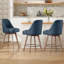 Tabouret de comptoir pivotant 26 po Kishmat-643635080