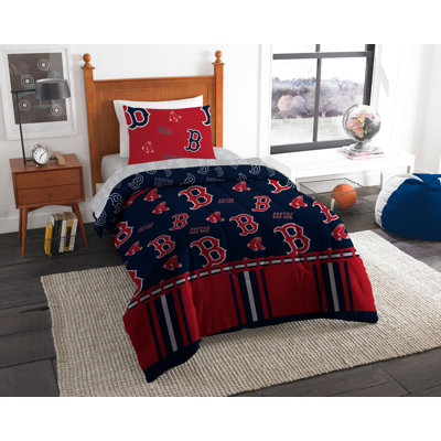 MLB Boston Red Sox Rotary Bed-in-a-Bag Set