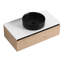 Meuble-lavabo de 36 po avec lavabo en céramique Art Black