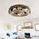 19.7”Ceiling Fan with Light, Lighting Kit Not Included