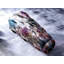 Vase en verre rose / bleu Callendale 11,8 po
