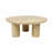 Faustine Round Mango Wood Coffee Table-1337576202