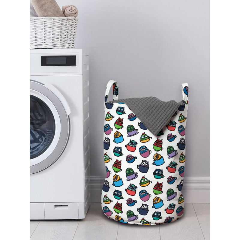 Fabric Laundry Bag with Handles