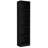 Contemporary Living Room In Black With Functional And Stylish Bookcases For Homes 2 : Slim & 2-Door Elegance