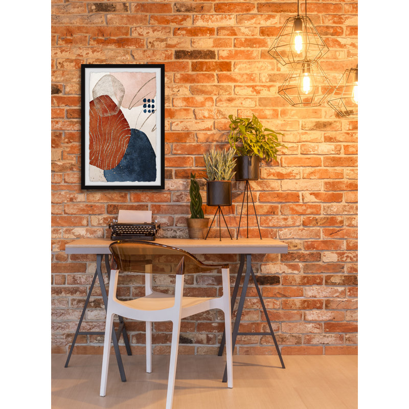 Peinture perdue, H 12 po x l 8 po