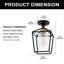 Luminaire encastré Crattic Lantern-960956210-960956209