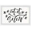 «Let It Snow! Reproduction encadrée-250623298