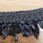 Procter Hand Woven Cotton/Jute Rug in Navy/Natural-164355360