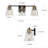 Quiros 3 - Light Dimmable Vanity Light