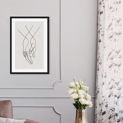 «Hands Shapes», impression sur toile