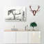 A Horse in a Stable by Jean Bernard - Wrapped Canvas-55368022