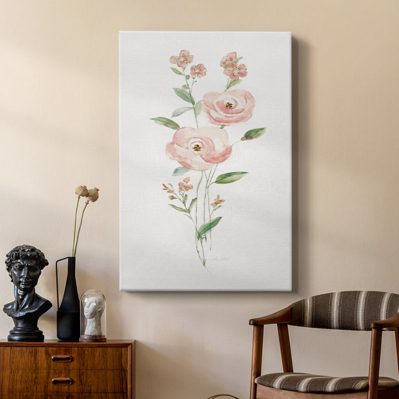 Floral Belle II - galerie Cavas sur mesure, H 27 po x l 18 po