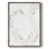 Toile avec cadre noyer