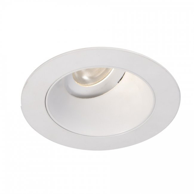 Garniture encastrée réglable 3,5 po Tesla, blanc, 3500K / 85, Étroit