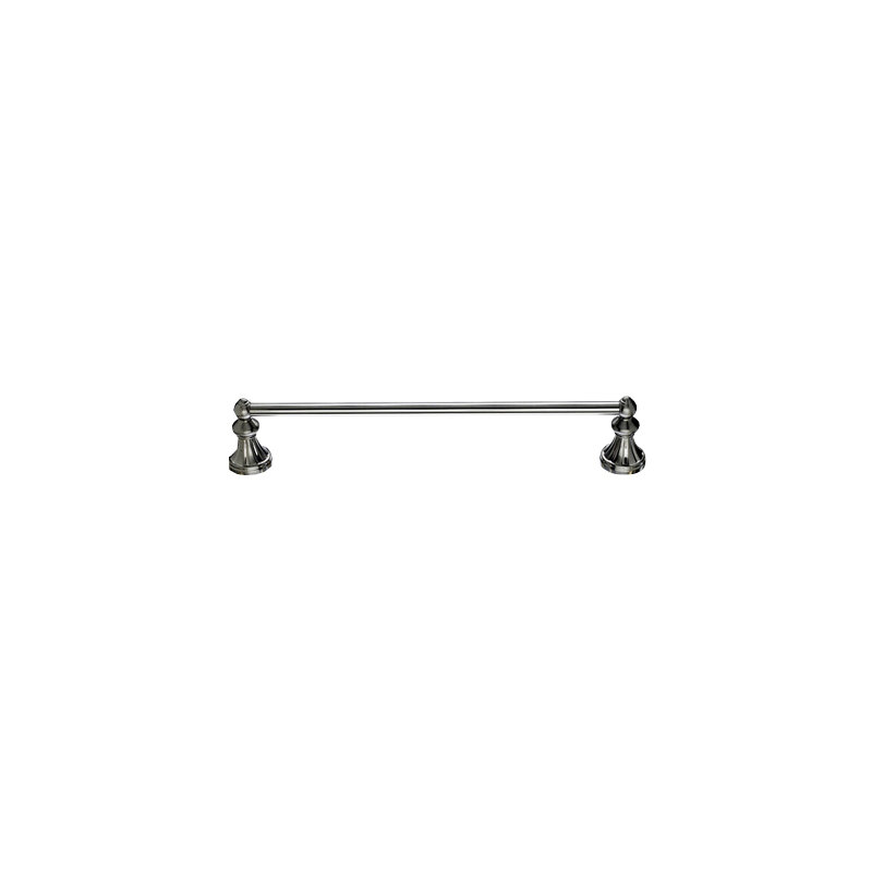 Hudson Bath Single 20 1/4" Wall Mounted  Towel Bar, Brushed Satin Nickel
