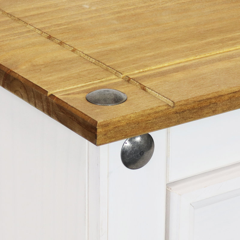 Sideboard, White/Brown