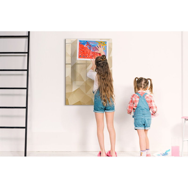 Magnetic Glass Photo Memo Board