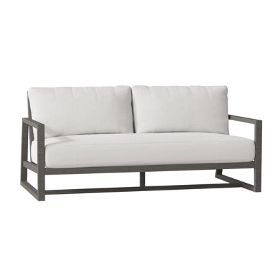Causeuse d'extérieur en aluminium forgé Avondale
