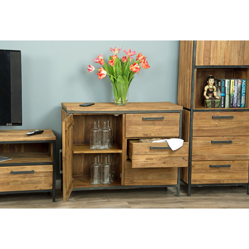 Courtland Solid Wood 1 - Door Standard Accent Cabinet