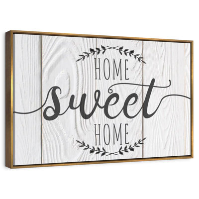 Home Sweet Home Typography VI Wall Sign