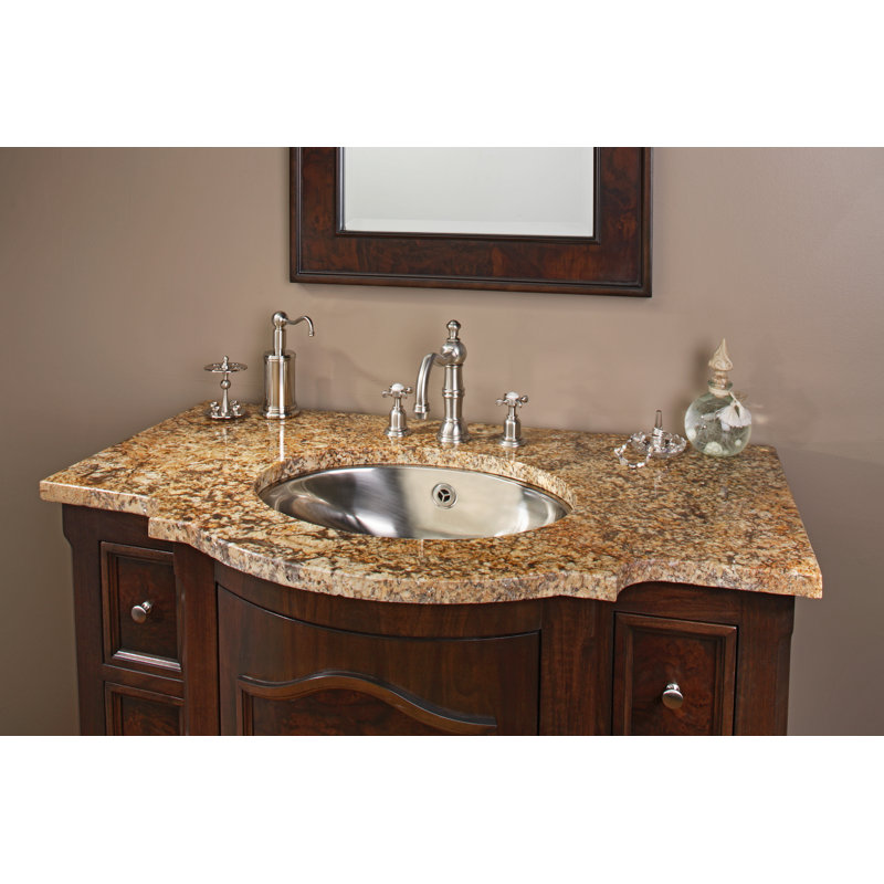 Edwardian™ Widespread Bathroom Faucet with Drain Assembly, Satin Nickel, Cross