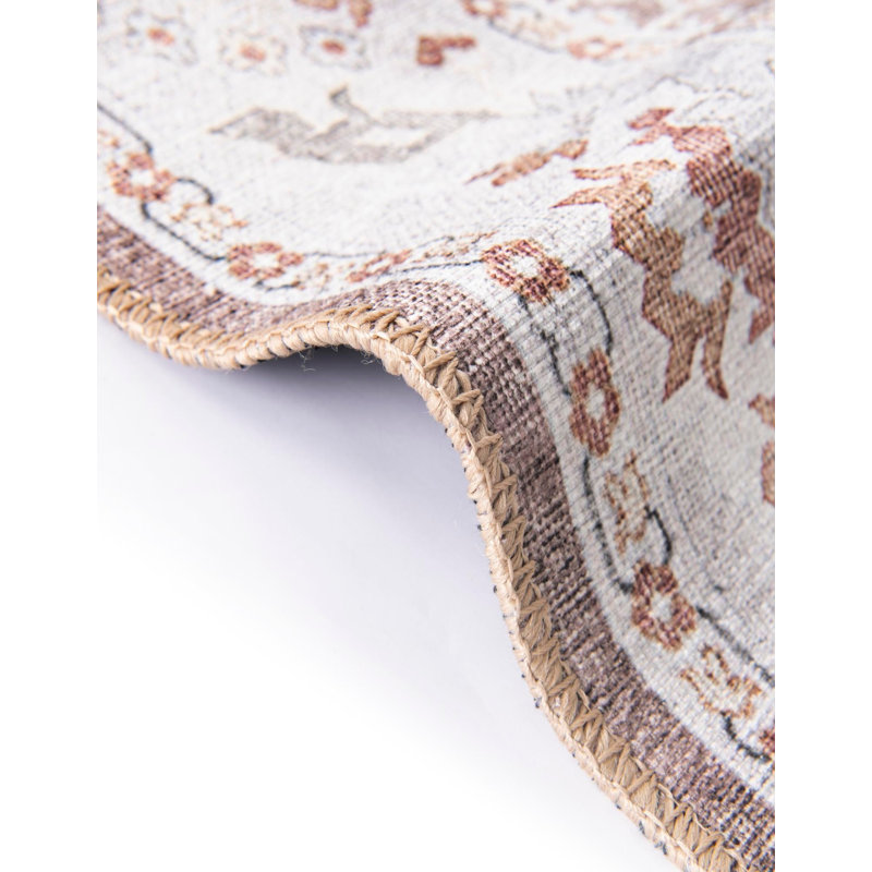 Bungalow Rose Dinah Timeless Rug, Rectangle 6 pi 1 po x 9 pi