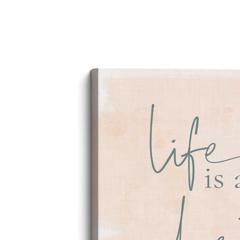 «Life is an Adventure» par Mollie B., reproduction d'art, L 40 x H 30, Ne s’applique pas, Toile non encadrée