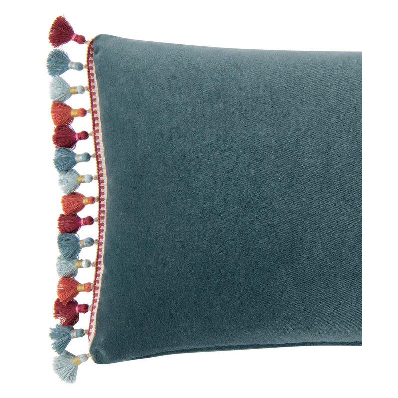 Haylie Velvet Decorative Throw Pillow