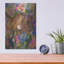 Art mural en métal luxueux «Take A Little Rest» par Kamdon Kreations, 12 po x 16 po-114971021