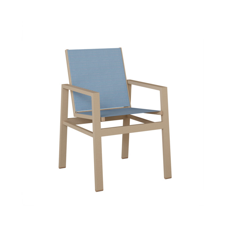 Chaise berçante Vida de Berlin Gardens, Dupione près de la piscine, Sahara moucheté