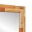 Solid Wood Rectangle Mirror
