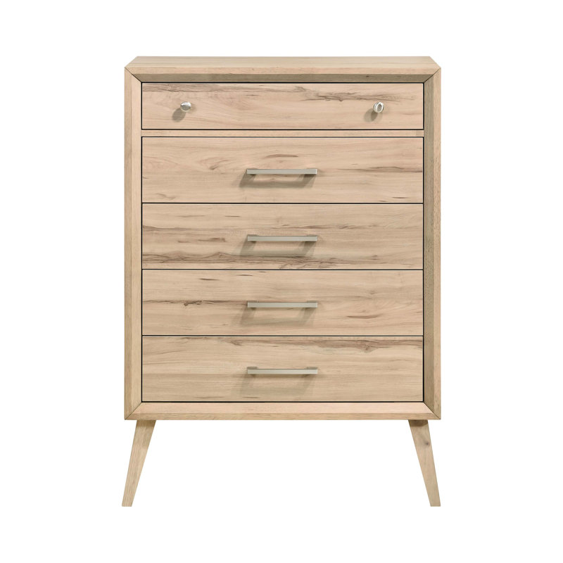 Commode pour la lingerie 5 tiroirs Cowden