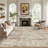 Non-Slip Washable Stain Resistant Area Rug For Living Room Bedroom Dining Room - Brown 8'X10'-1021574802-1036917135