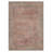 Luftim Oriental Non-Slip Washable Performance Red / Tan Indoor Area Rug-785118960-785118926