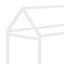 Lit maison en bois-386218980
