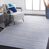 Dheftera Hand Loomed Performance Solid Color Rug