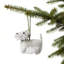 Arcadia Home Westie Hand-Knit Ornament