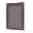 HOMCOM 24" X 32" Jersey Display Case, Wallmounted Memorabilia Acrylic Shadow Box With Hanger, Brown-768591339