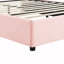 Lit plateforme tapissier avec rangement Huldia-3297678