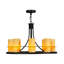Greenbriar Oak 8 - Light Chandelier