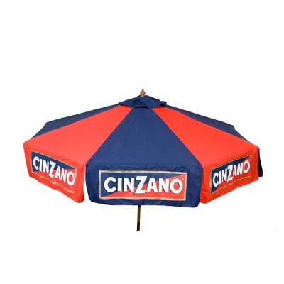 Cinzano 9' Drape Patio Umbrella