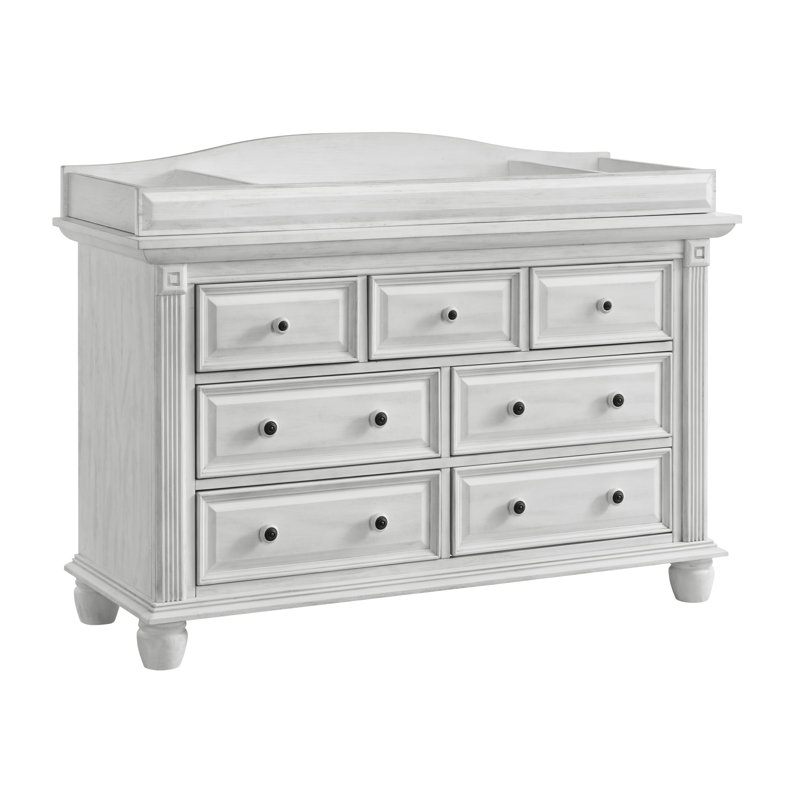 London Lane Changing Topper, Vintage White