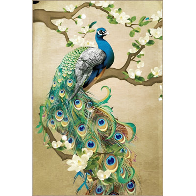 Tapis intérieur / extérieur en polypropylène tissé à la machine Saffie vert / bleu / beige