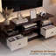 Modern TV Stand For Tvs Up To 55" With Storage And Shelves For Living Room, Bedroom