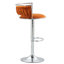 Tabouret de bar pivotant avec dossier Ginko-882844518-879315297