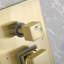 Système de douche double avec douche à effet pluie et douche à main