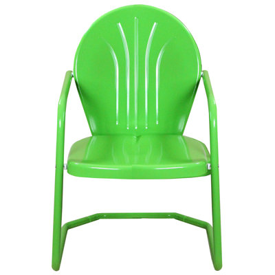 Fauteuil tulipe rétro d'extérieur 34 pouces
