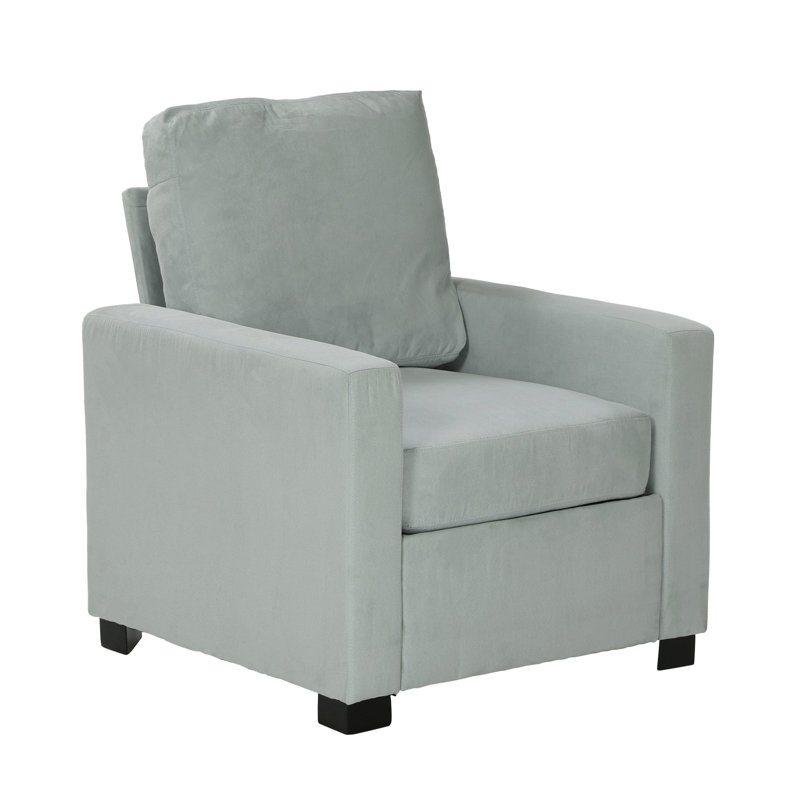 Chaise avec accoudoirs Gracie, Bleu ciel